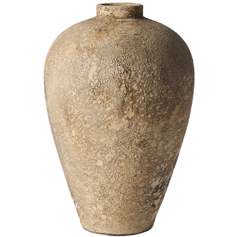 Luna Dekorativer Topf Beige, 60 cm