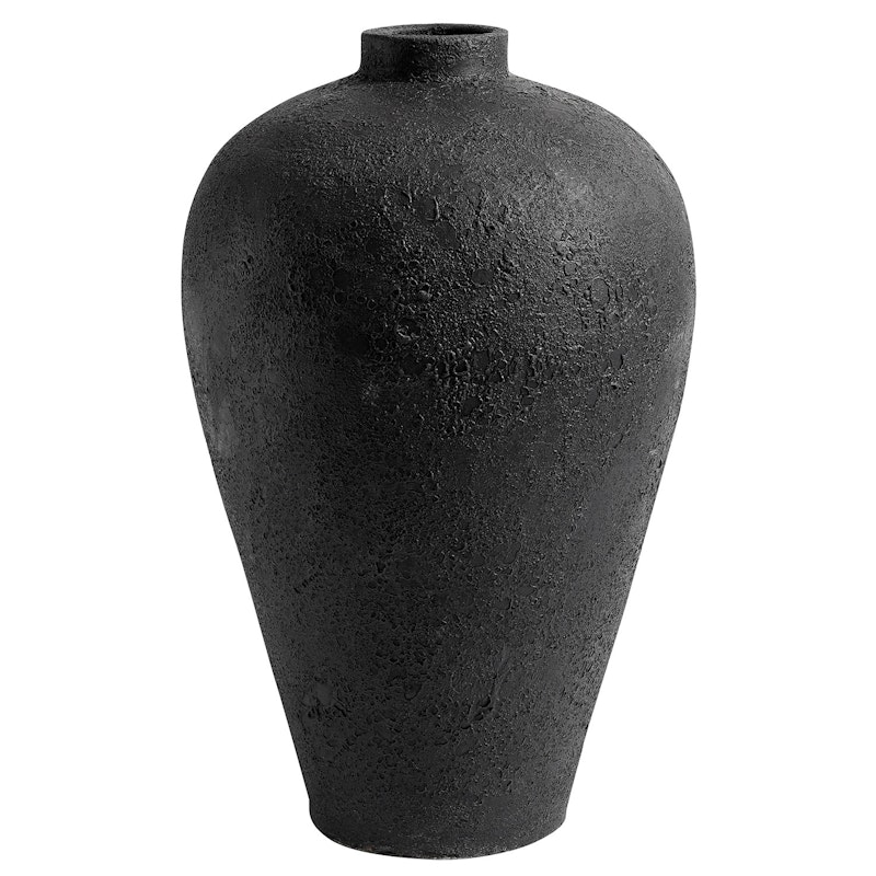 Luna Blumenvase 60, Schwarz