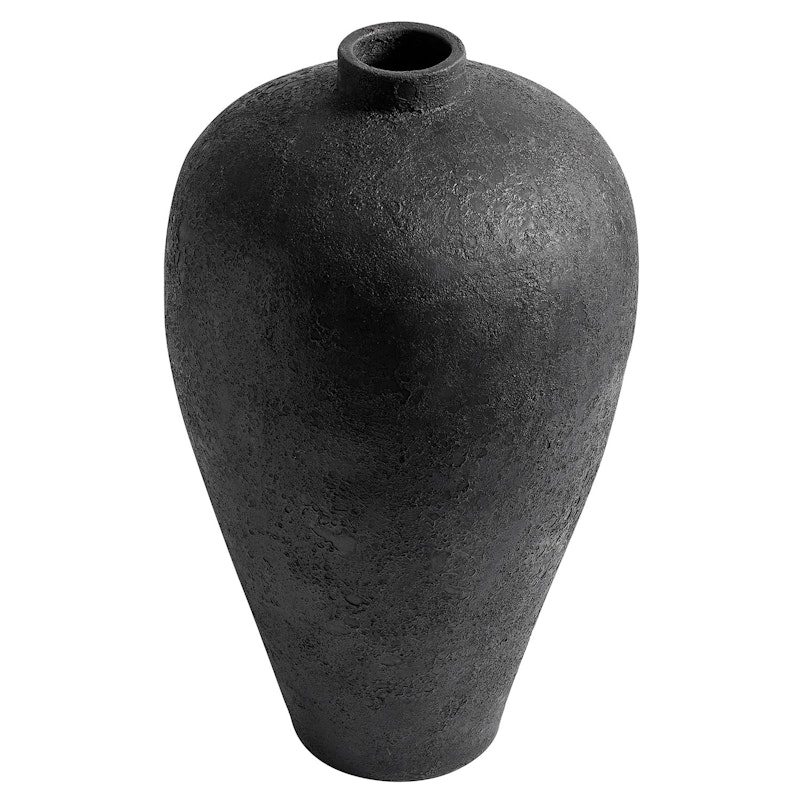 Luna Blumenvase 80, Schwarz