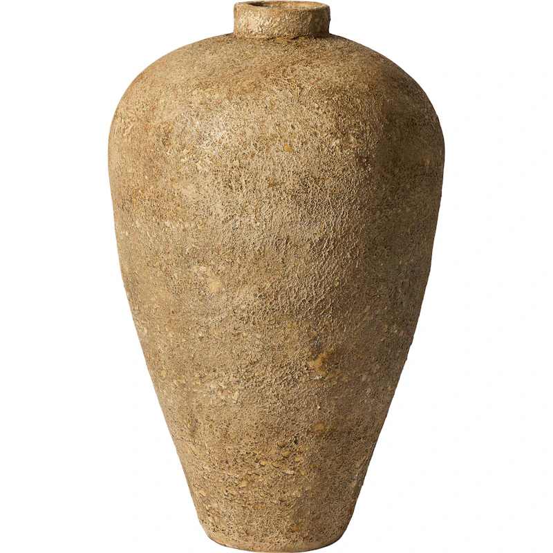 Luna Dekorativer Topf Beige, 80 cm
