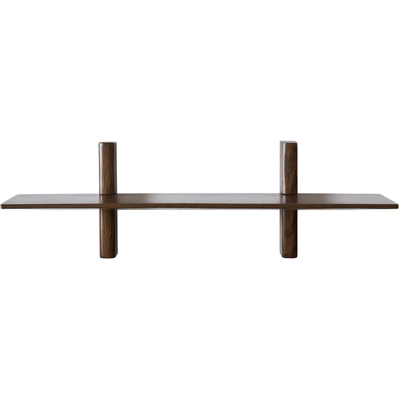 Noir Regal Einzeln 50 cm, Dunkel Gebeizt