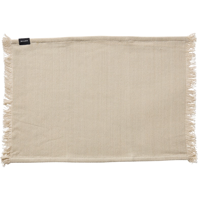 Umami Tischset 36x50 cm, Grau / Sand