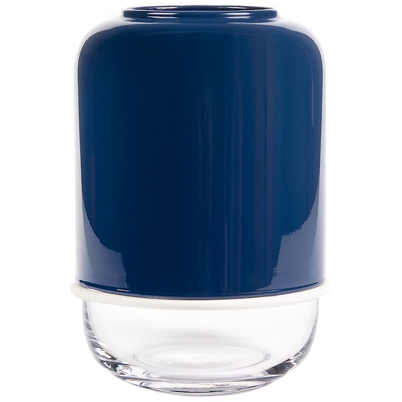 Capsule Vase, Marineblau 28 cm