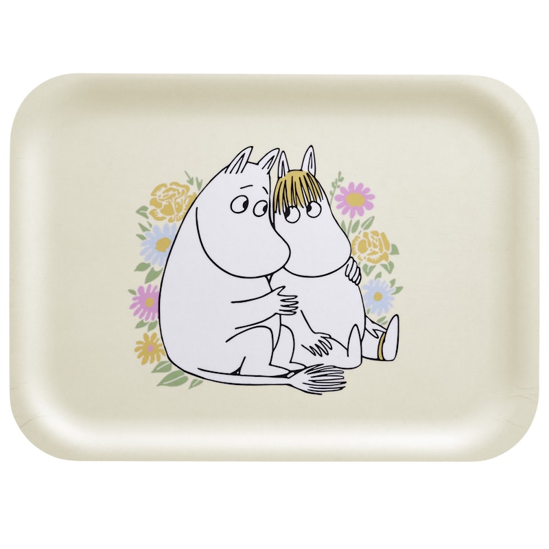 Moomin Flowers 20x27cm Tablett
