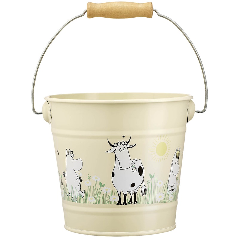 Moomin In the garden Eimer 2 L, Gelb