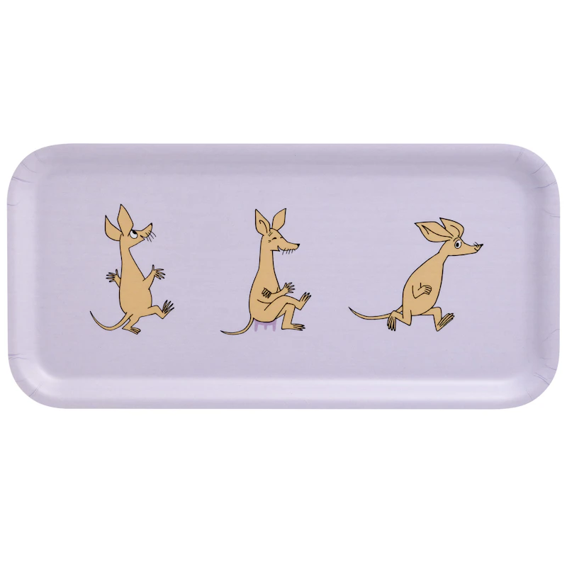 Moomin Retro Tablett 27x13 cm, Lila