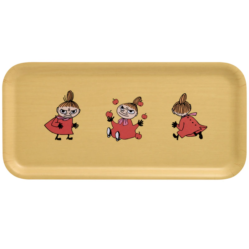 Moomin Retro Tablett 27x13 cm, Gelb