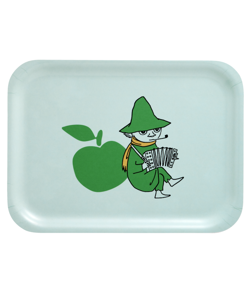 Moomin Joyfull Apples Tablett 27x20 cm