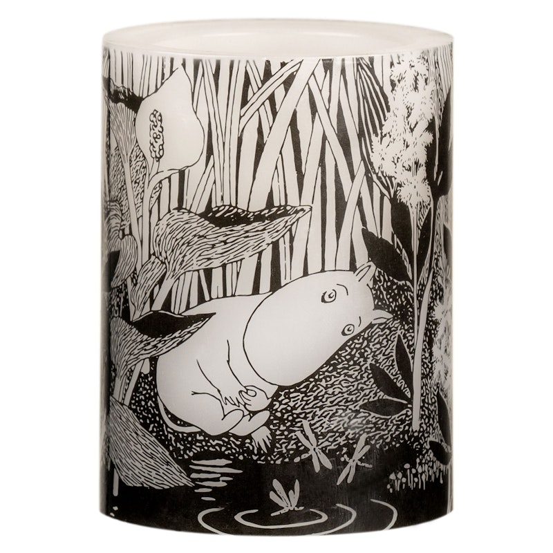 Mumin LED-Kerze 10 cm, The Pond