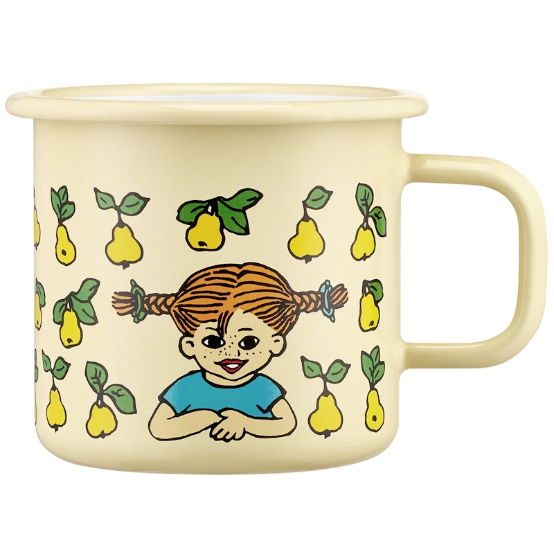 Pippi Fruits Emaille-Becher 37 cl