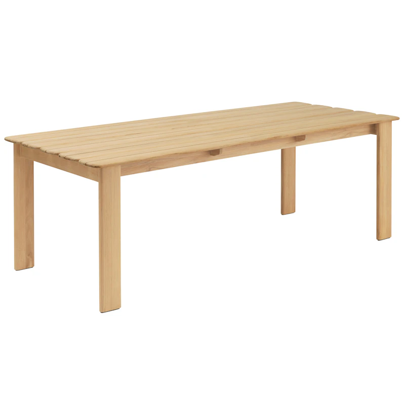 Assemble Tisch Teakholz, 92x225 cm