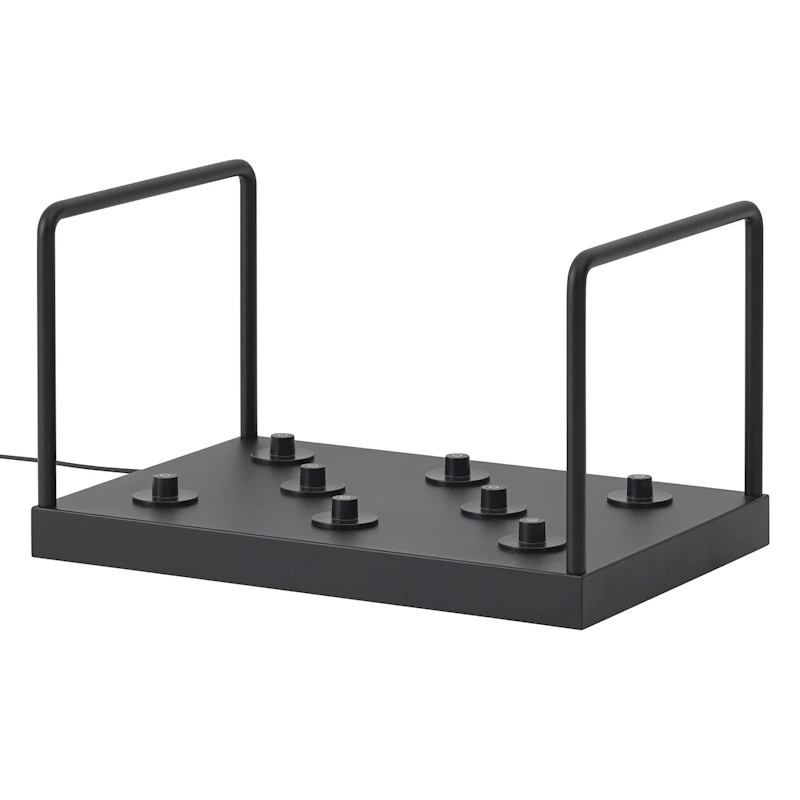 Aufladeplatte Für Ease Tragbare Lampe, Schwarz