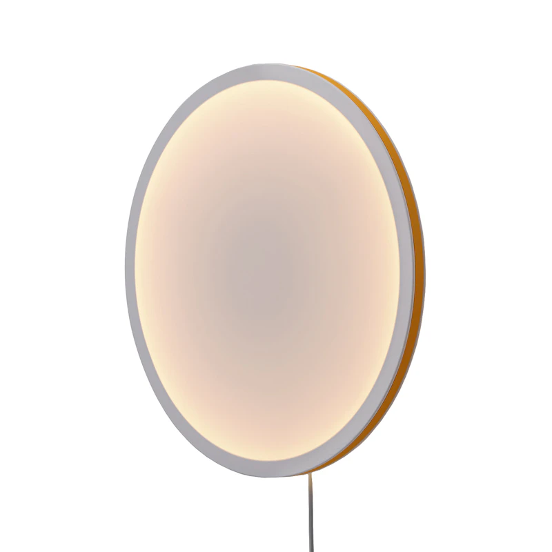 Calm Wandleuchte mit Tastdimmer Ø50 cm, Orange