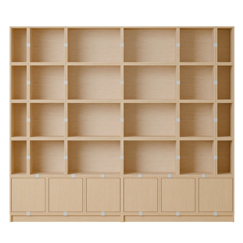 Stacked Configuration 1 Bücherregal, Eiche