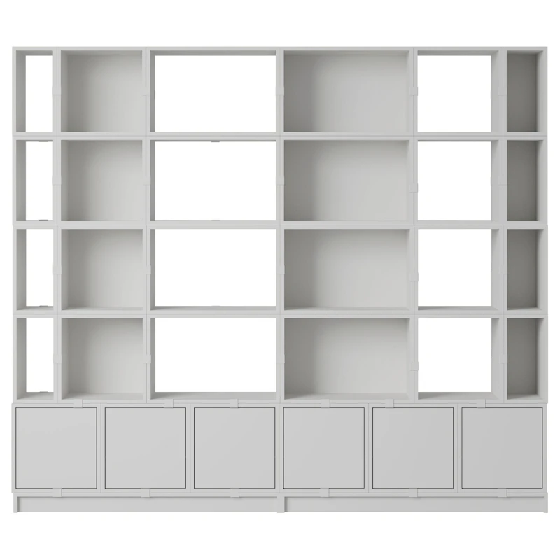 Stacked Configuration 1 Bücherregal, Grau
