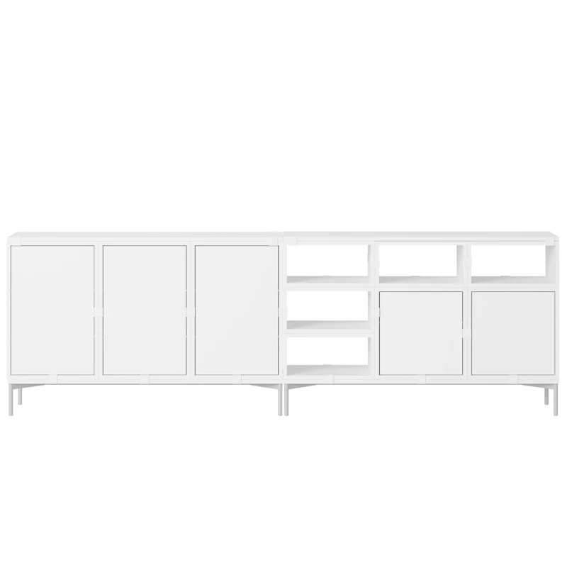 Stacked Configuration 2 Sideboard, Weiß