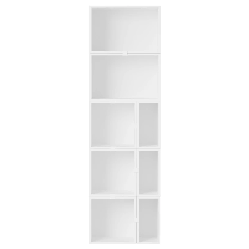 Stacked Configuration 7 Bücherregal, Weiß