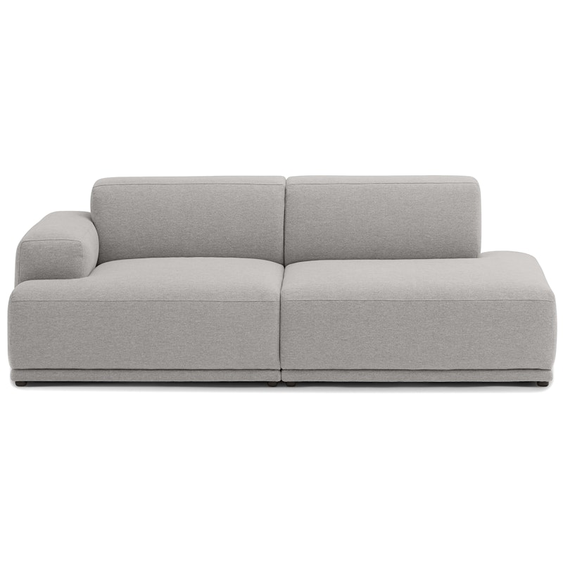 Connect Soft Modulares 2-Sitzer-Sofa Mit Offener Rechter Seite, Clay 12