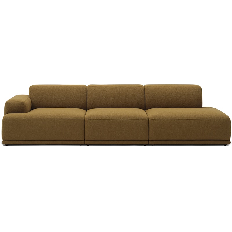 Connect Soft Modulares 3-Sitzer-Sofa Mit Offener Rechter Seite, Hearth 008