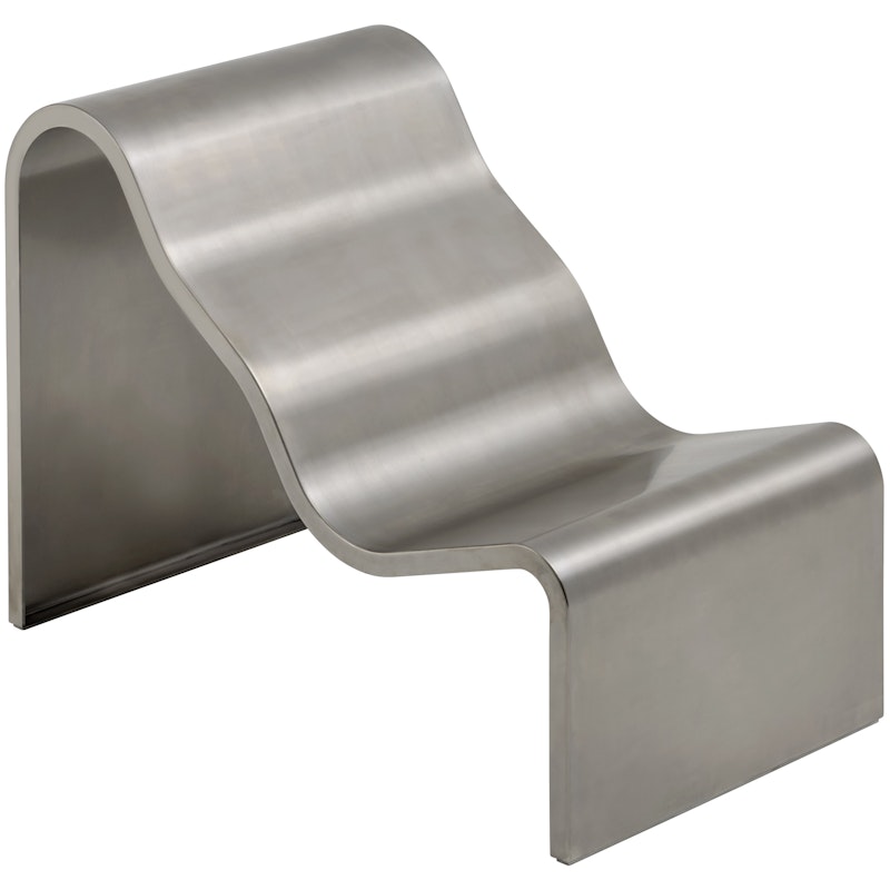 Dream View Bank 60 cm, Gebürsteter Stahl