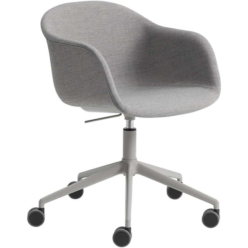 Fiber Swivel Armchair, Remix 133/Grey