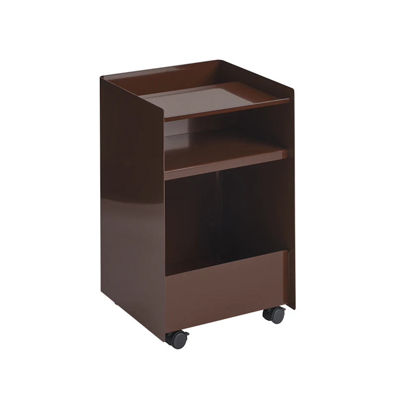 Folded Rollschrank 61,5 cm, Dunkelrot