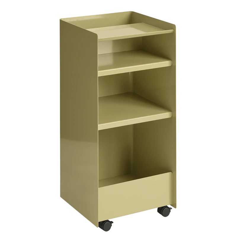 Folded Rollschrank 83 cm, Beige-Grün