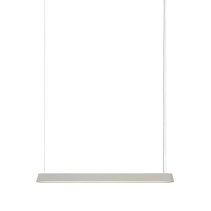 Linear Hängelampe 87,2 cm, Grau