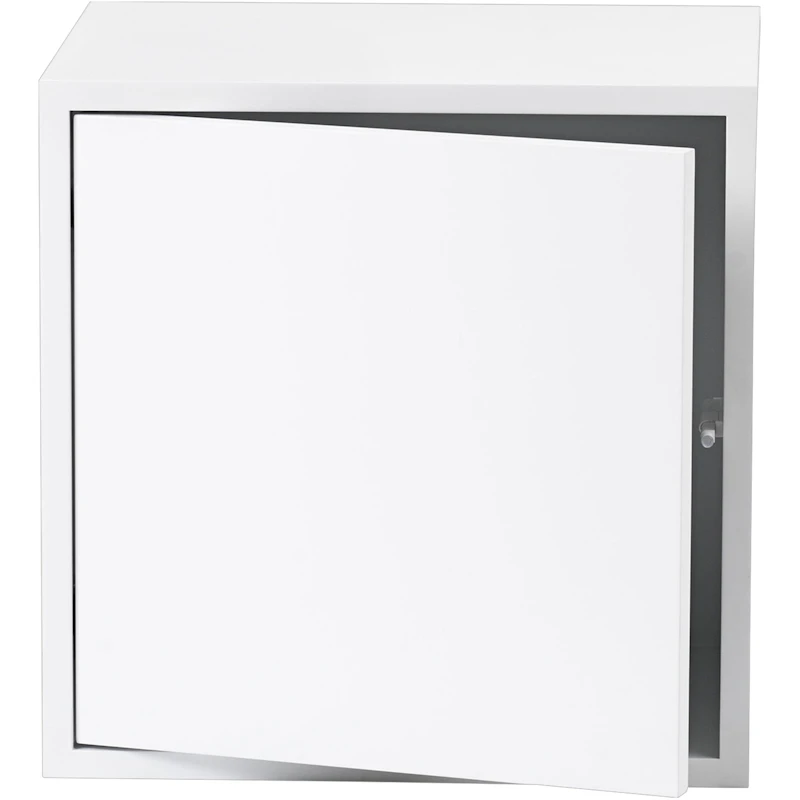 Muuto Stacked Modul 2.0 Medium mit Türe, Weiß