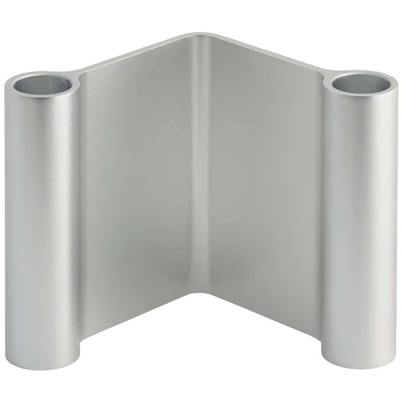 Pair Kerzenständer 11 cm, Aluminium