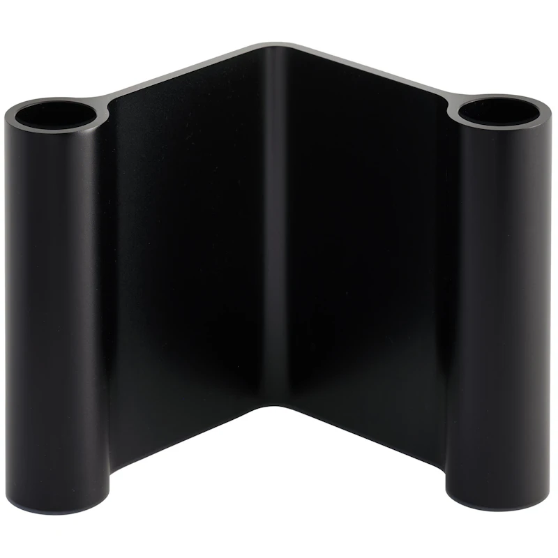 Pair Kerzenständer 11 cm, Schwarz
