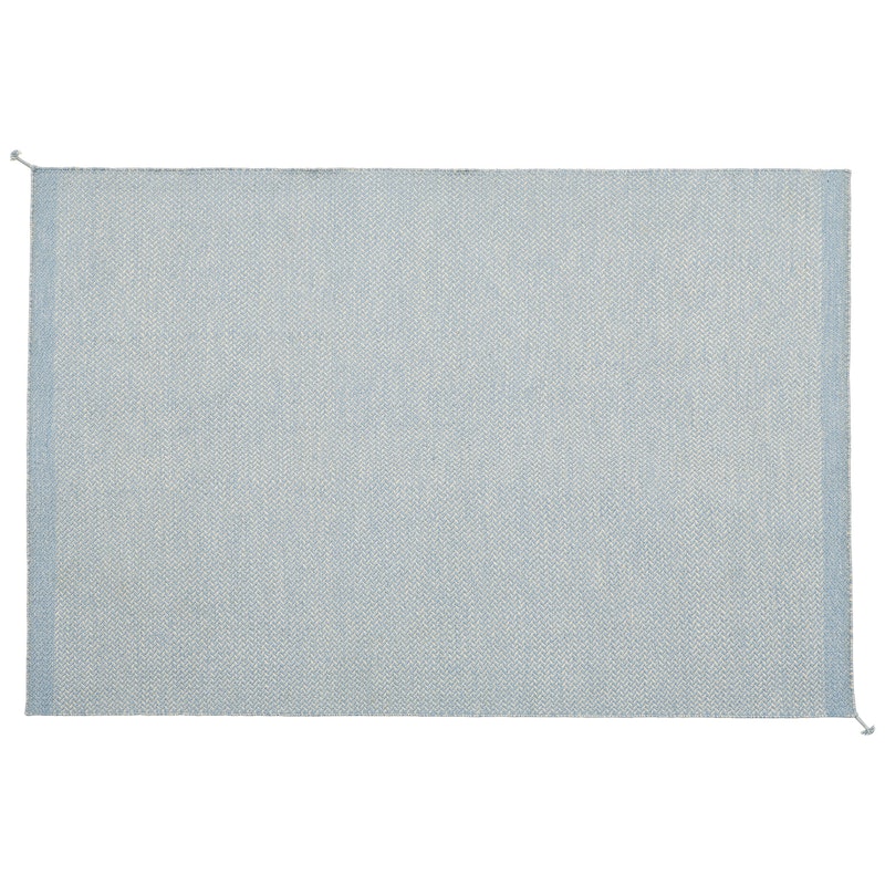 Ply Teppich Recycelter Polyester Hellblau, 170x240 cm