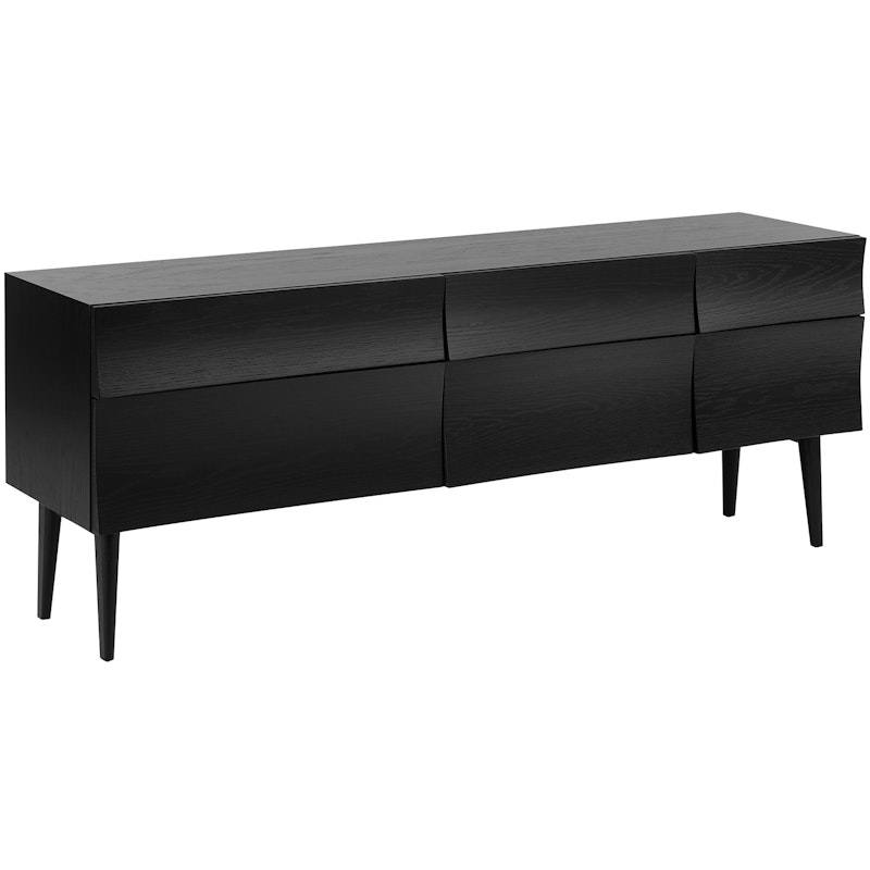 Reflect Sideboard 180 cm, Schwarz