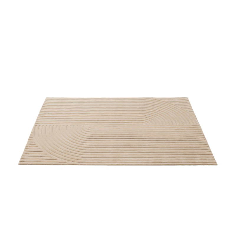Relevo Wollteppich 170x240 cm, Light Rose