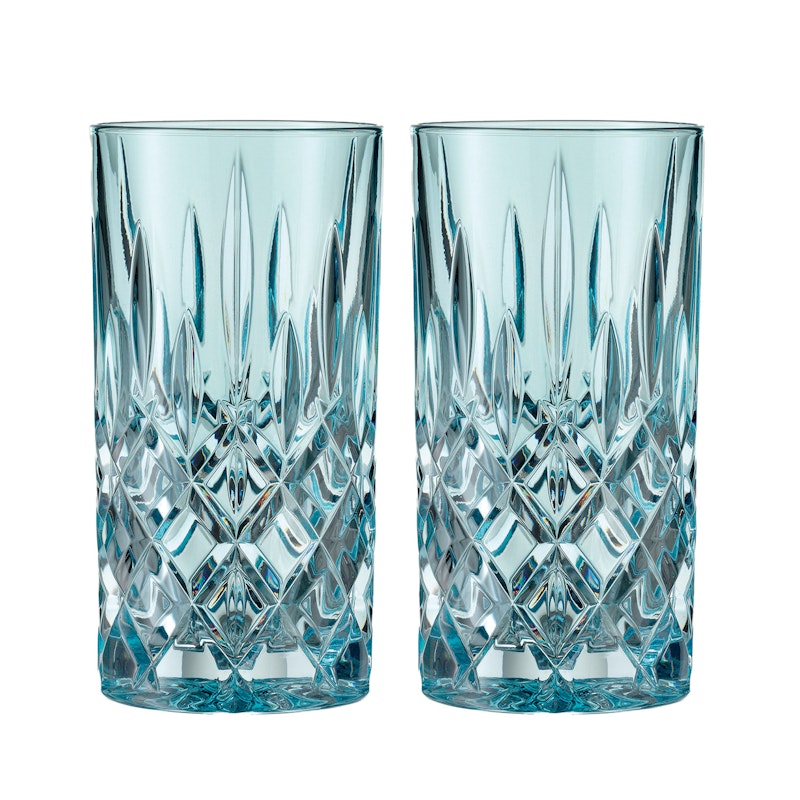 Noblesse Longdrink-Glas 37 cl 2-er Set, Aqua