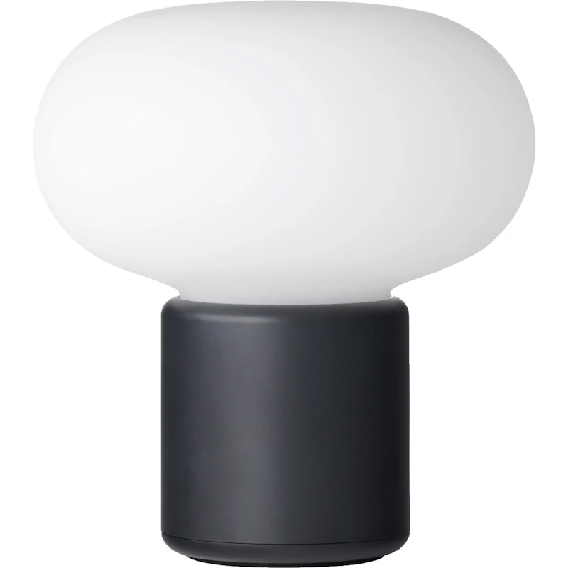 Karl-Johan Tischlampe Tragbar, Cold Black