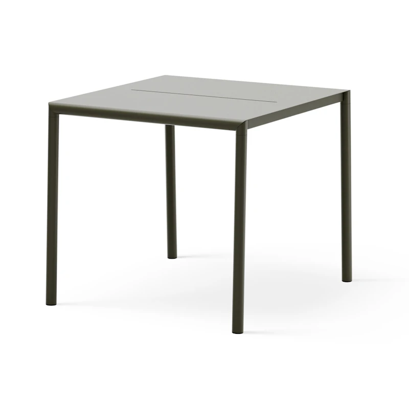 May Tisch 85x85, Dunkelgrün