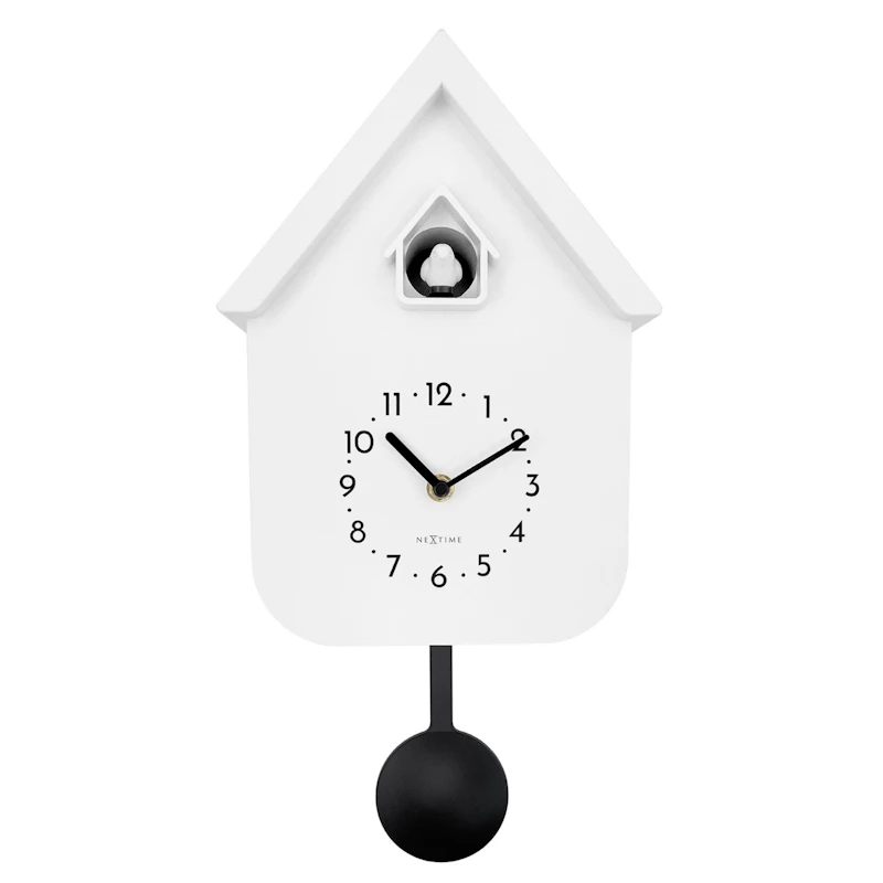 Twitter Wanduhr, Weiß