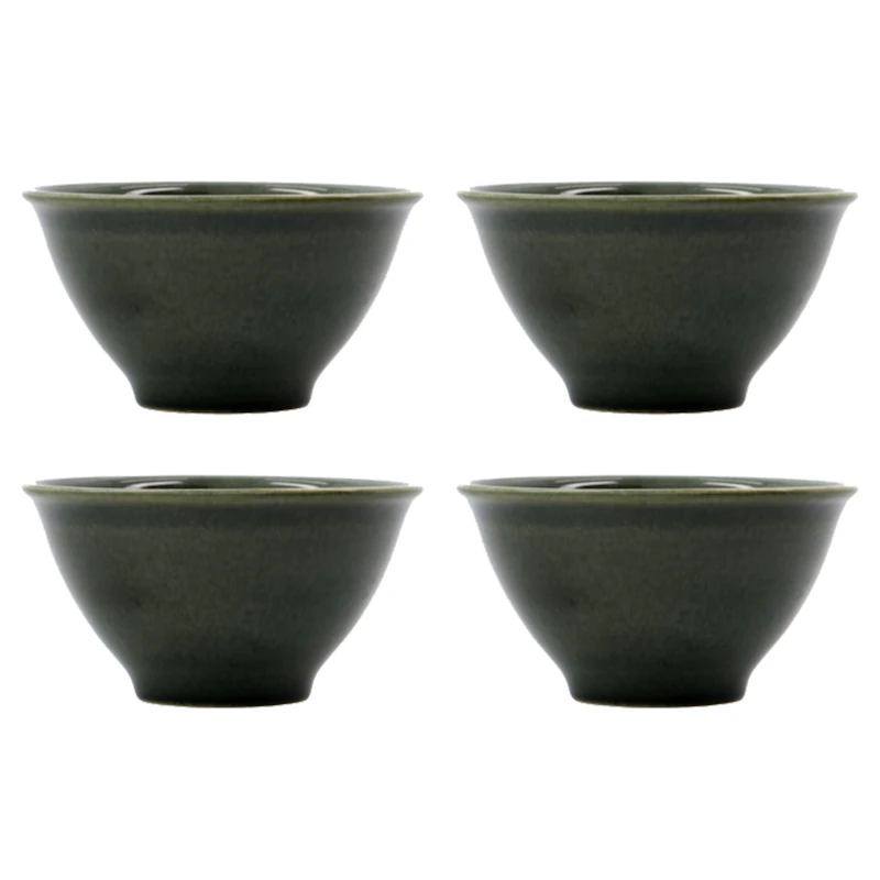 Hala, Grön Schüsseln Ø12 cm 4-er Set, Grün Grün