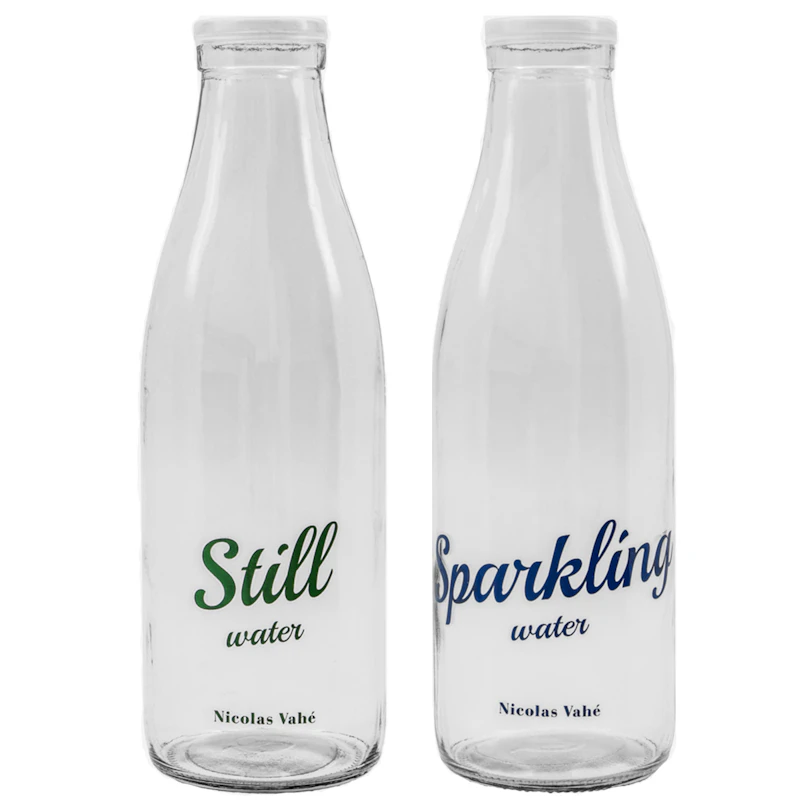 Wasserflasche Mit Deckel 2 Teile