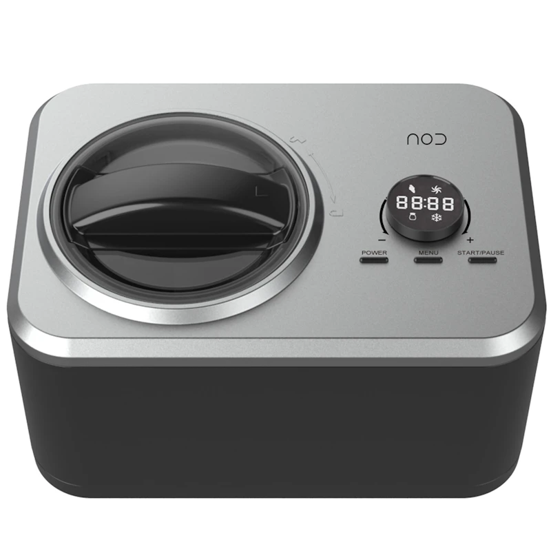 Eismaschine 1,5 L, Schwarz