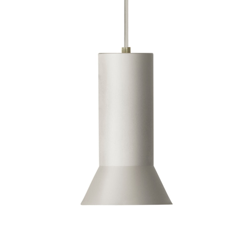 Hat Hängelampe Ø13 cm, Warmes Grau