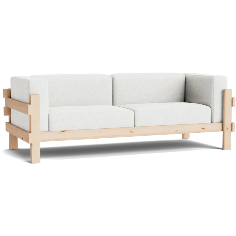 Kube 3-Sitzer-Sofa, Pine / Hallingdal 110