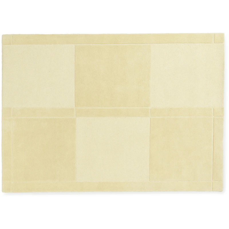 Level Teppich 170x240 cm, Hellgelb