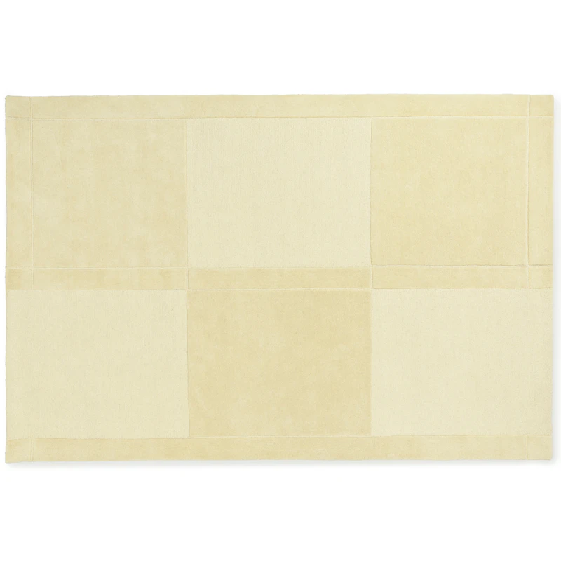 Level Teppich 200x300 cm, Hellgelb