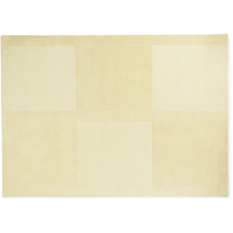 Level Teppich 250x350 cm, Hellgelb