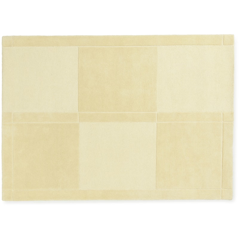 Level Teppich 170x240 cm, Hellgelb