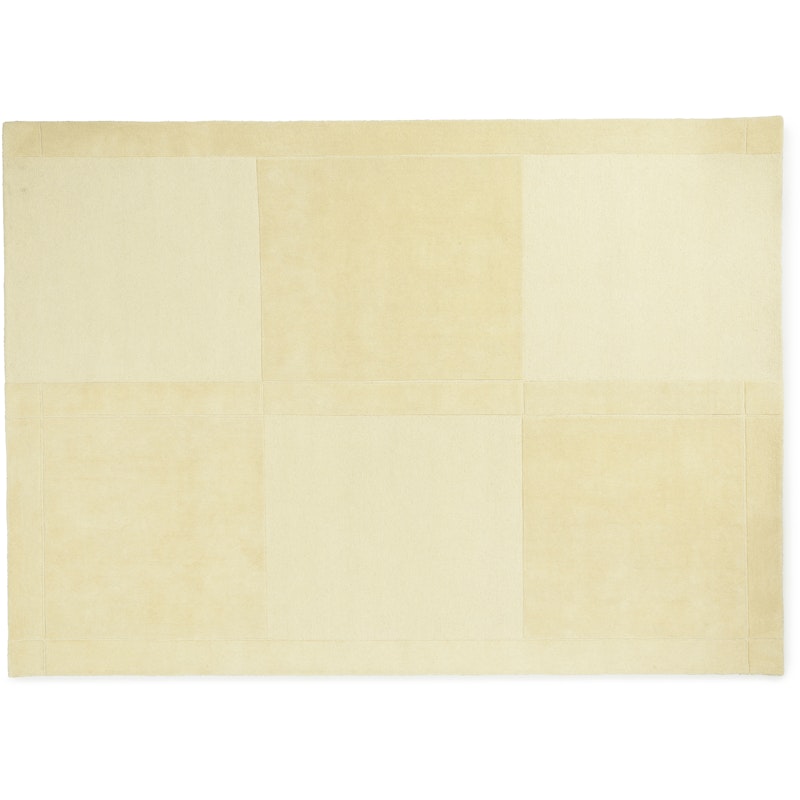 Level Teppich 250x350 cm, Hellgelb