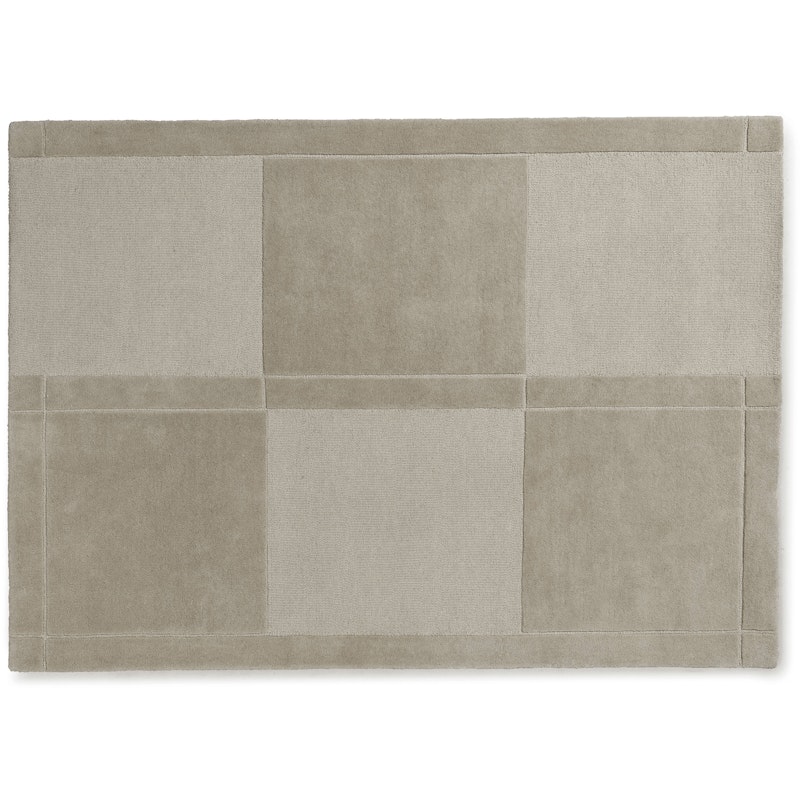 Level Teppich 170x240 cm, Warmes Grau
