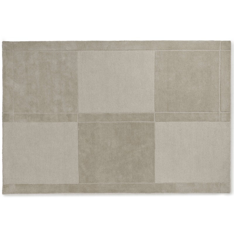 Level Teppich 200x300 cm, Warmes Grau